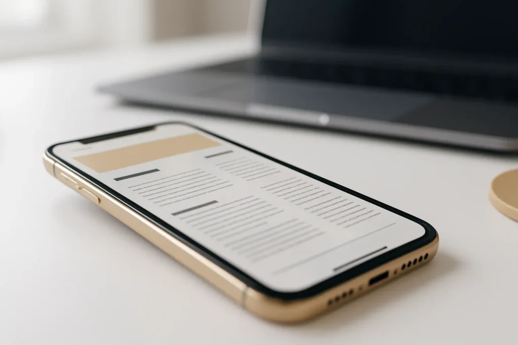 Responsive Website Donauwörth: Warum Ihre Seite auf dem Smartphone perfekt aussehen muss