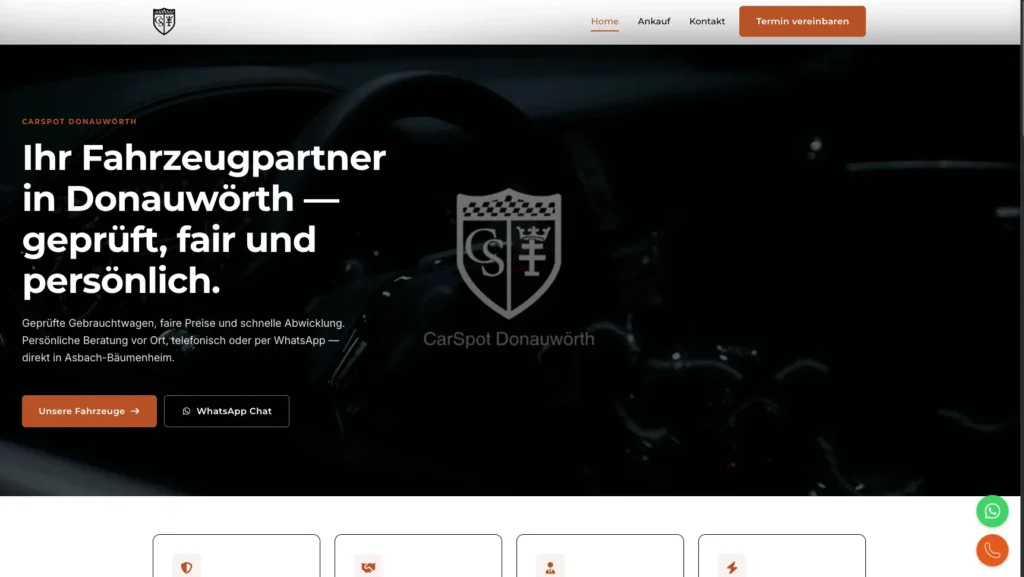 CarSpot Donauwörth Screenshot