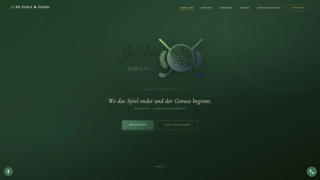 Golfplatz Gastro Screenshot