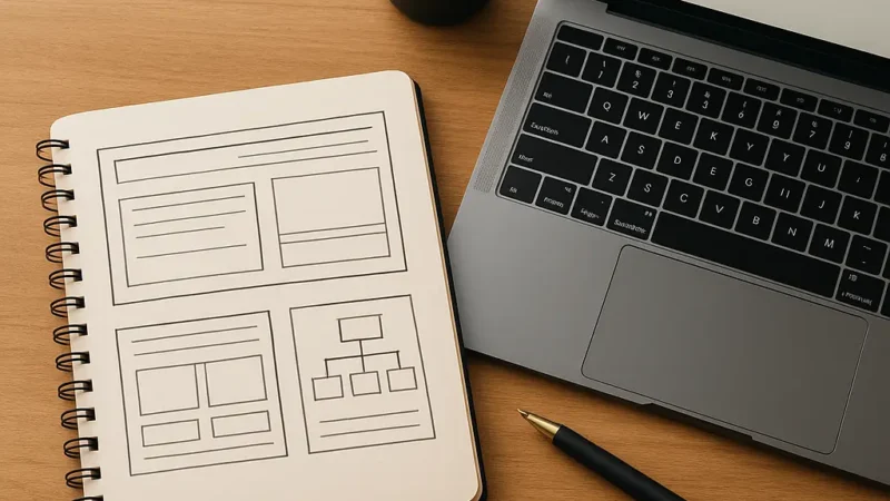 B&D Medien Arbeitsweise: Wie wir Websites für lokale Unternehmen planen