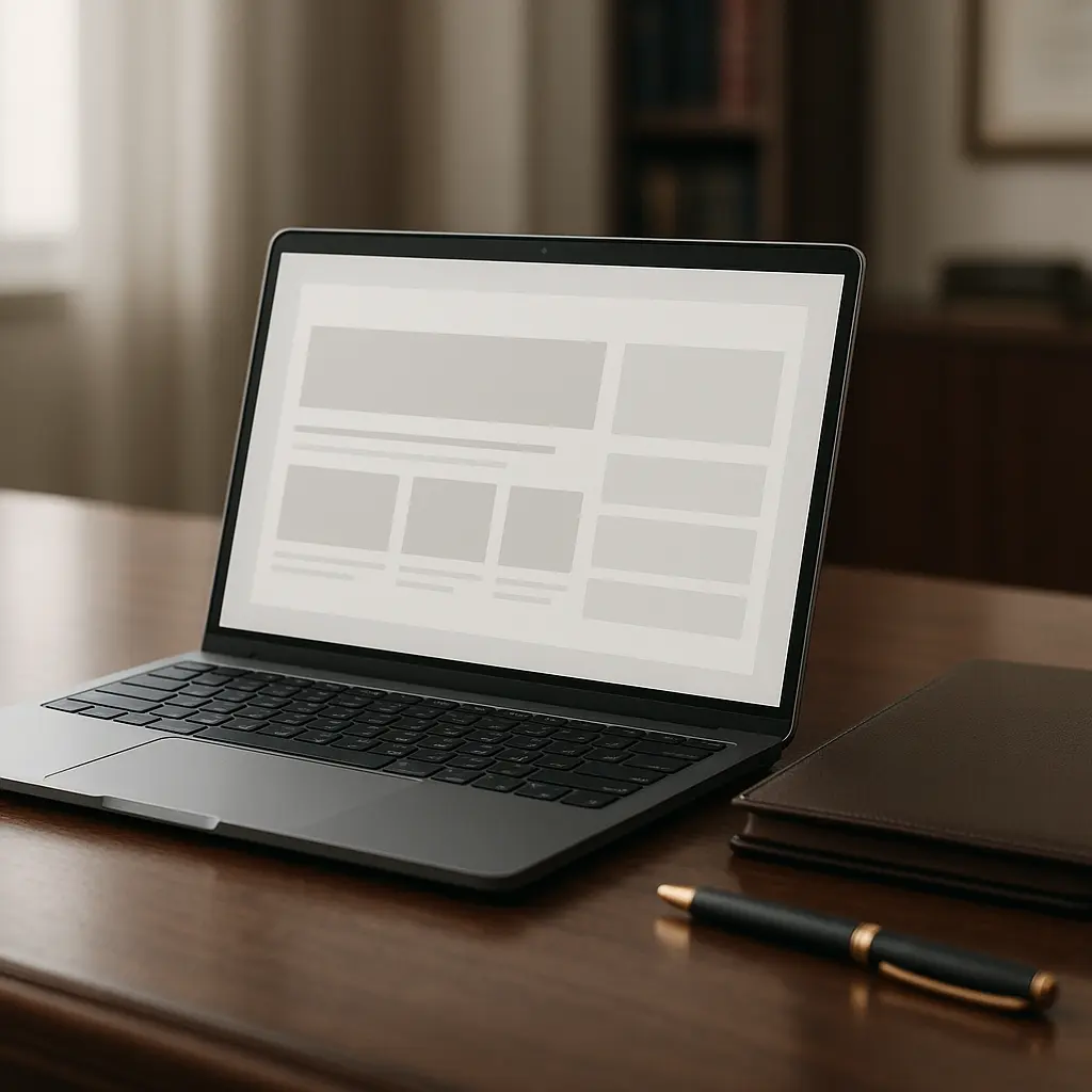 Webdesign für Kanzleien: Seriös auftreten und qualifizierte Anfragen gewinnen