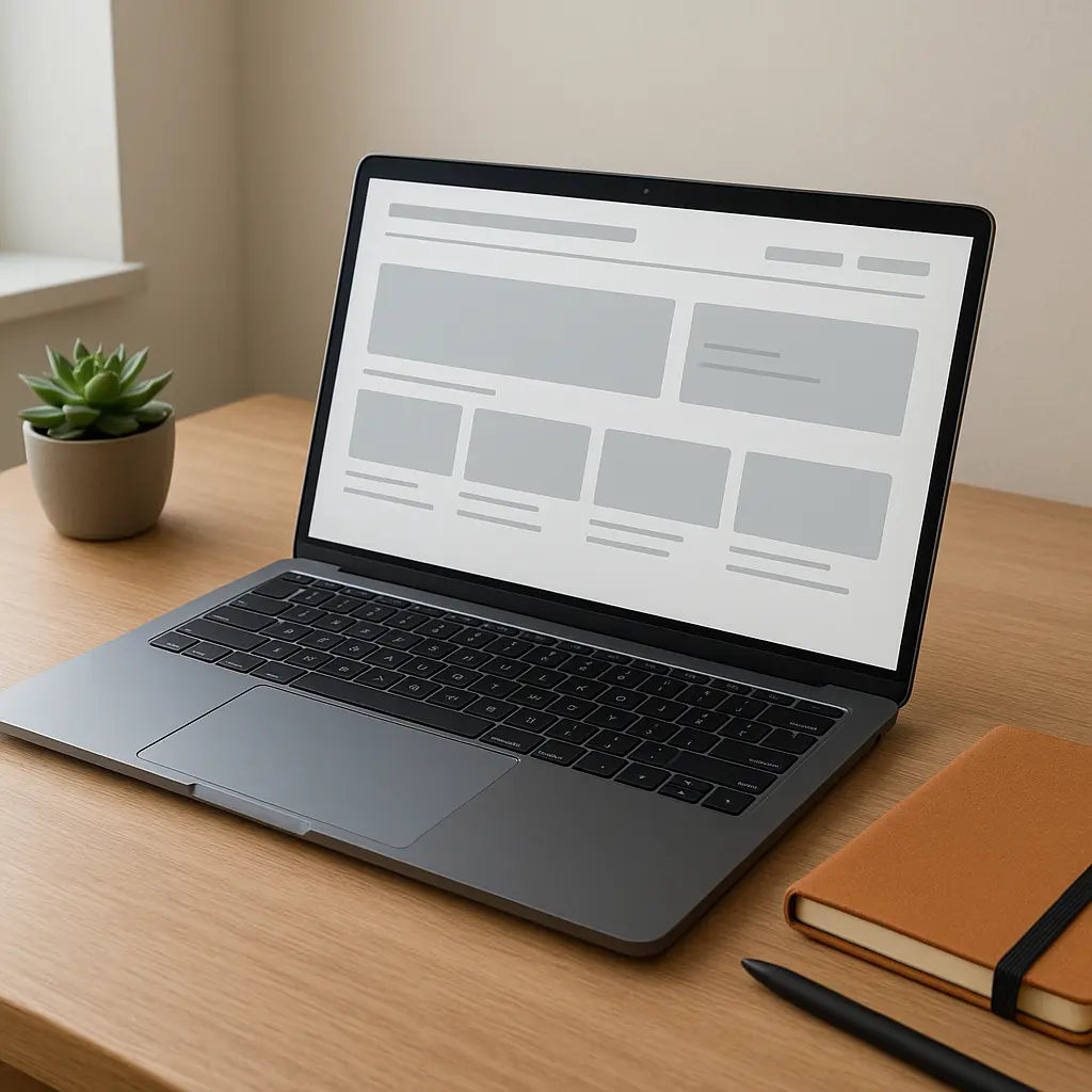 Webdesign für Selbstständige: Professionell wirken ohne Konzernbudget