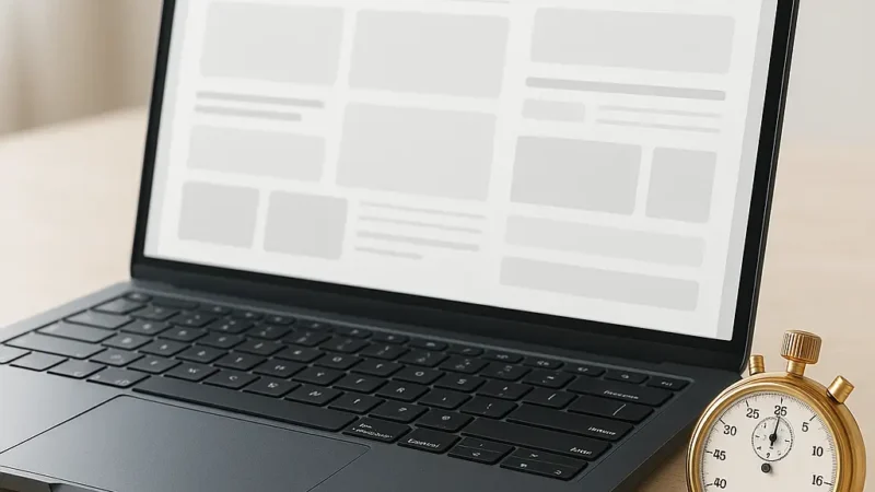 Schnelle Webseite Agentur: Warum Ladezeit über Ihren Umsatz entscheidet